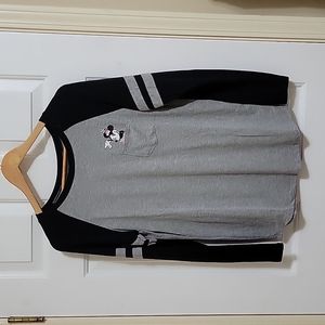Disney Minnie Mouse Longsleeve, L, Grey